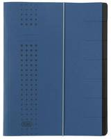 Elba Organizer Map Chic A4 Blauw 7 Compartimenten Karton (42495DB)-0