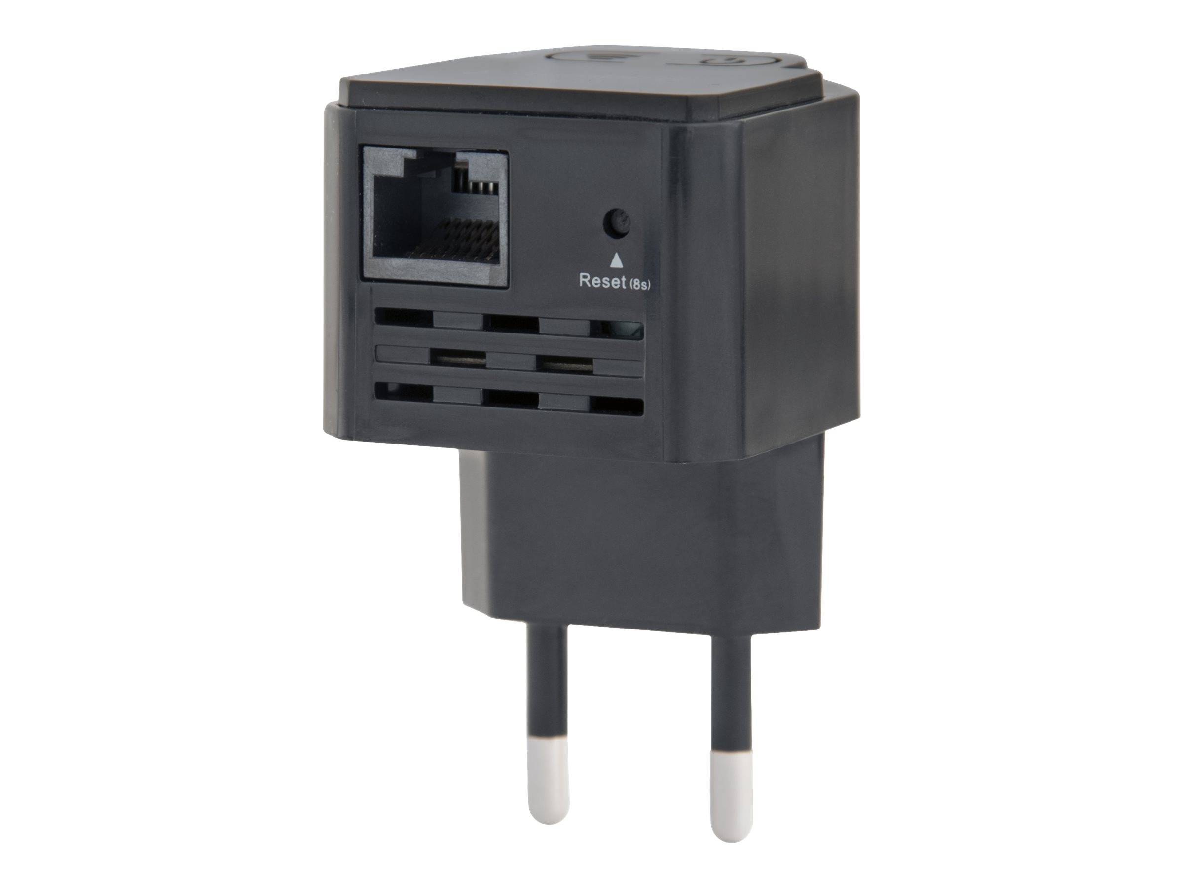 Gembird WNP-RP300-03-BK bridge/repeater netwerkrepeater 300 Mbit/s zwart-0