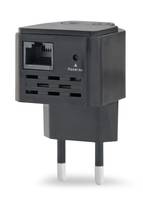 Gembird WNP-RP300-03-BK bridge/repeater netwerkrepeater 300 Mbit/s zwart-3
