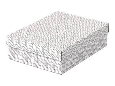 Esselte 4049793072296 Esselte - Home opberg- en geschenkdoos, ft 26,5 x 36 x 10 cm, wit, pak van 3 stuks-2