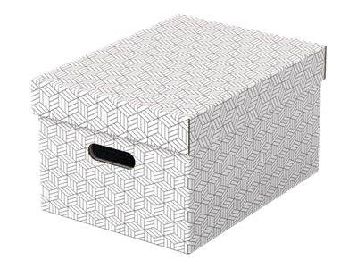 Esselte 4049793072272 Esselte - Home opbergdoos, ft 26,5 x 36,5 x 20,5 cm, wit, pak van 3 stuks-2