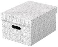 Esselte 4049793072272 Esselte - Home opbergdoos, ft 26,5 x 36,5 x 20,5 cm, wit, pak van 3 stuks-4