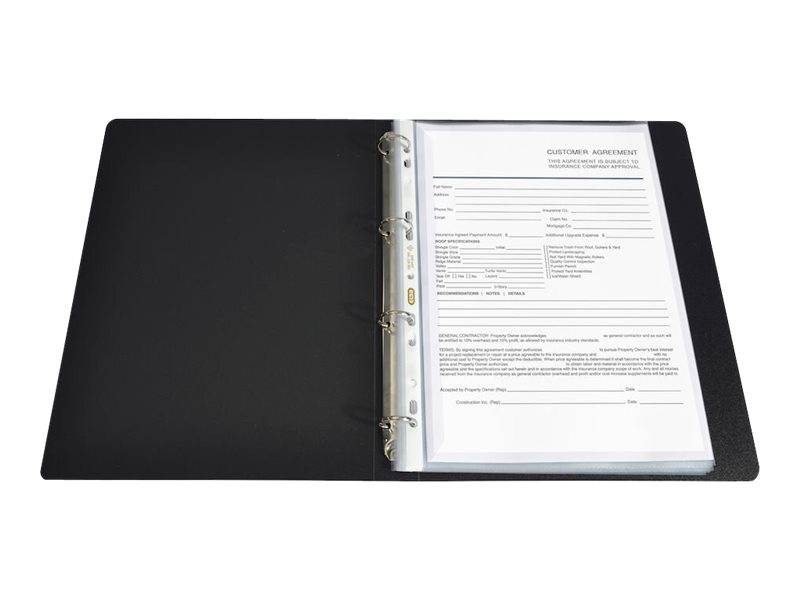 Elba Transparante Pocket A4 PP Polypropyleen Transparant-1