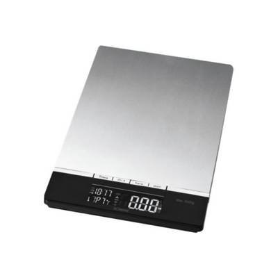Bomann KW 1421 CB Zwart, RVS Elektronische keukenweegschaal-0