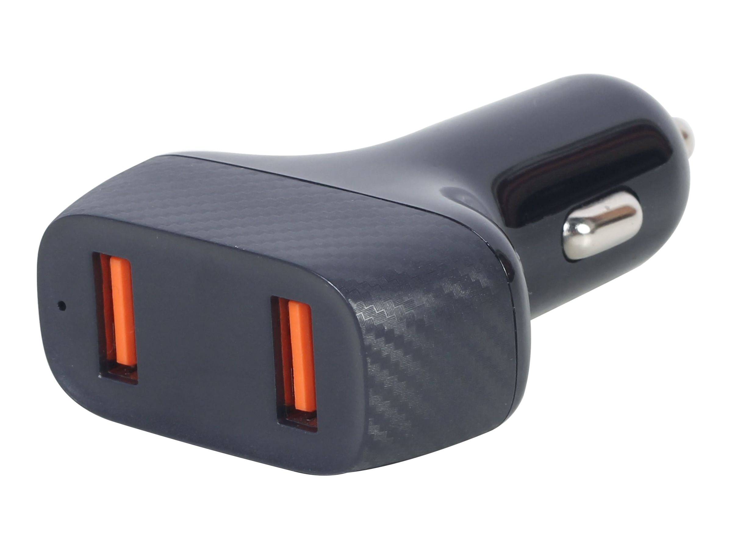 GEMBIRD TA-U2QC3-CAR-01 USB voedingseenheid; Usb-A aansluiting x2; Voed.sp: 12÷24VDC - 1 stuk-1