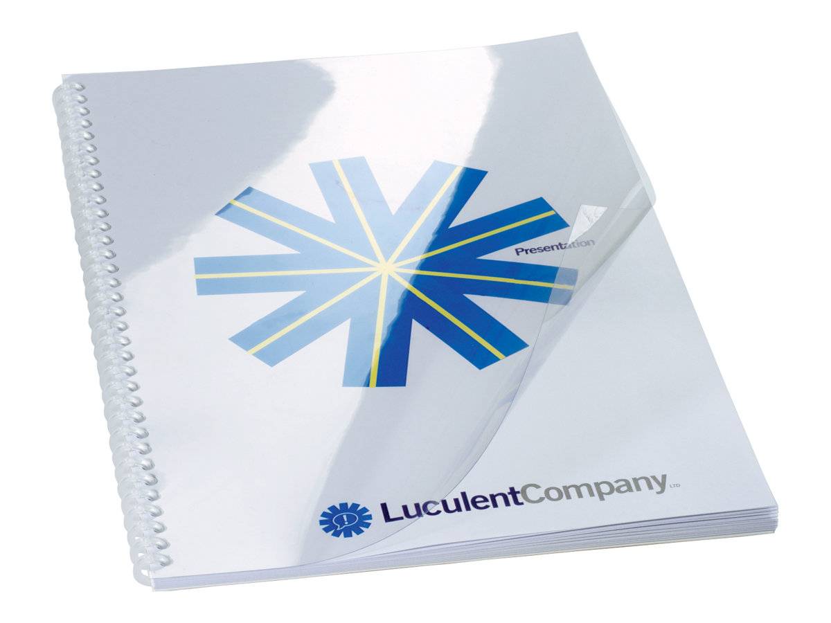 HiClear afdekfolie A4 PVC 150 micron, super clear 100 , transparant-0