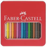 FABER-CASTELL Kleurpotlood Jumbo Grip 16-pack metalen etui-3
