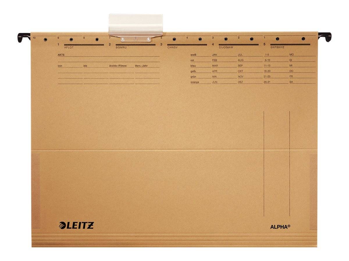 Esselte Leitz Alpha - A4 - Karton - Metaal - Bruin - Kunststof - 348 mm - 260 mm-0