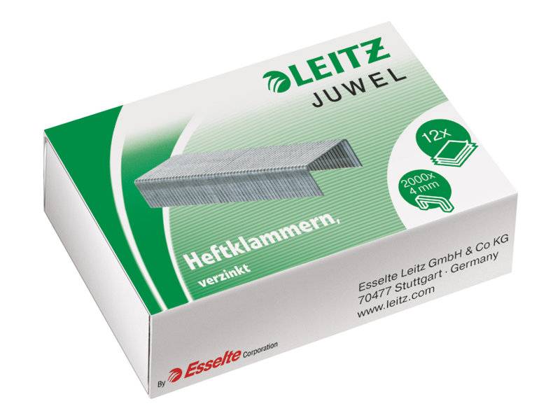 Esselte Leitz 56400000 - Pak nietjes - 4 mm - 2000 nietjes - 12 vel - Juwel - 50 g-1