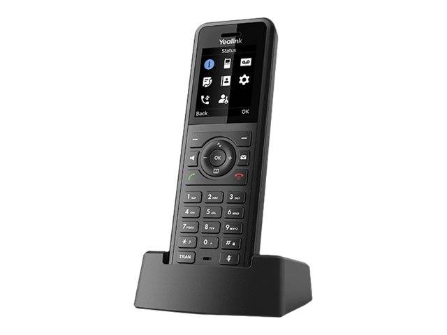 Yealink W57R Draadloze Handset - Bluetooth, Bel-ID, DECT - Zwart (1302007)-0