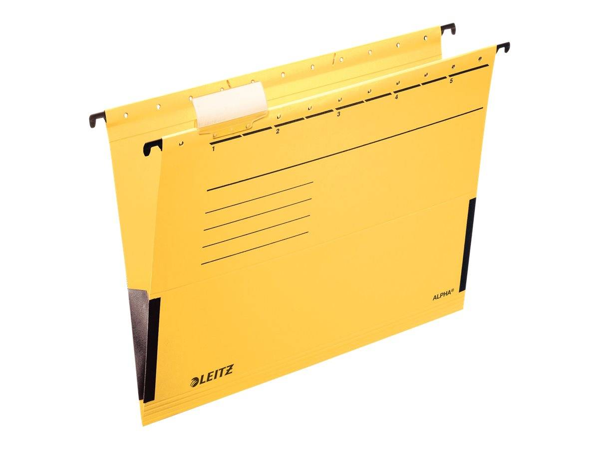 Esselte Leitz Alpha - A4 - Karton - Geel - 225 g/m² - DIN 821 - FSC - 348 mm-1