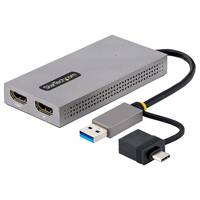 USB HDMI dubbele monitoradapter, USB A-C naar HDMI 1x 4K30Hz-1