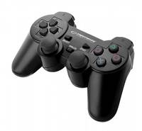 Esperanza EGG107K Gaming Controller Gamepad PC, Playstation 3 Analoog/Digitaal USB 2.0 Zwart-0