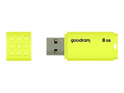 GOR Goodram UME2 USB flash drive 8 GB USB Type-A 2.0 Geel-0
