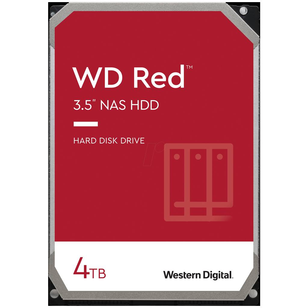 WD Red Plus NAS Festplatte - 4 TB, 256MB-4