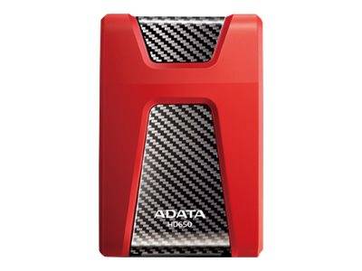 ADATA DashDrive Durable HD650 externe harde schijf 1000 GB Rood-0