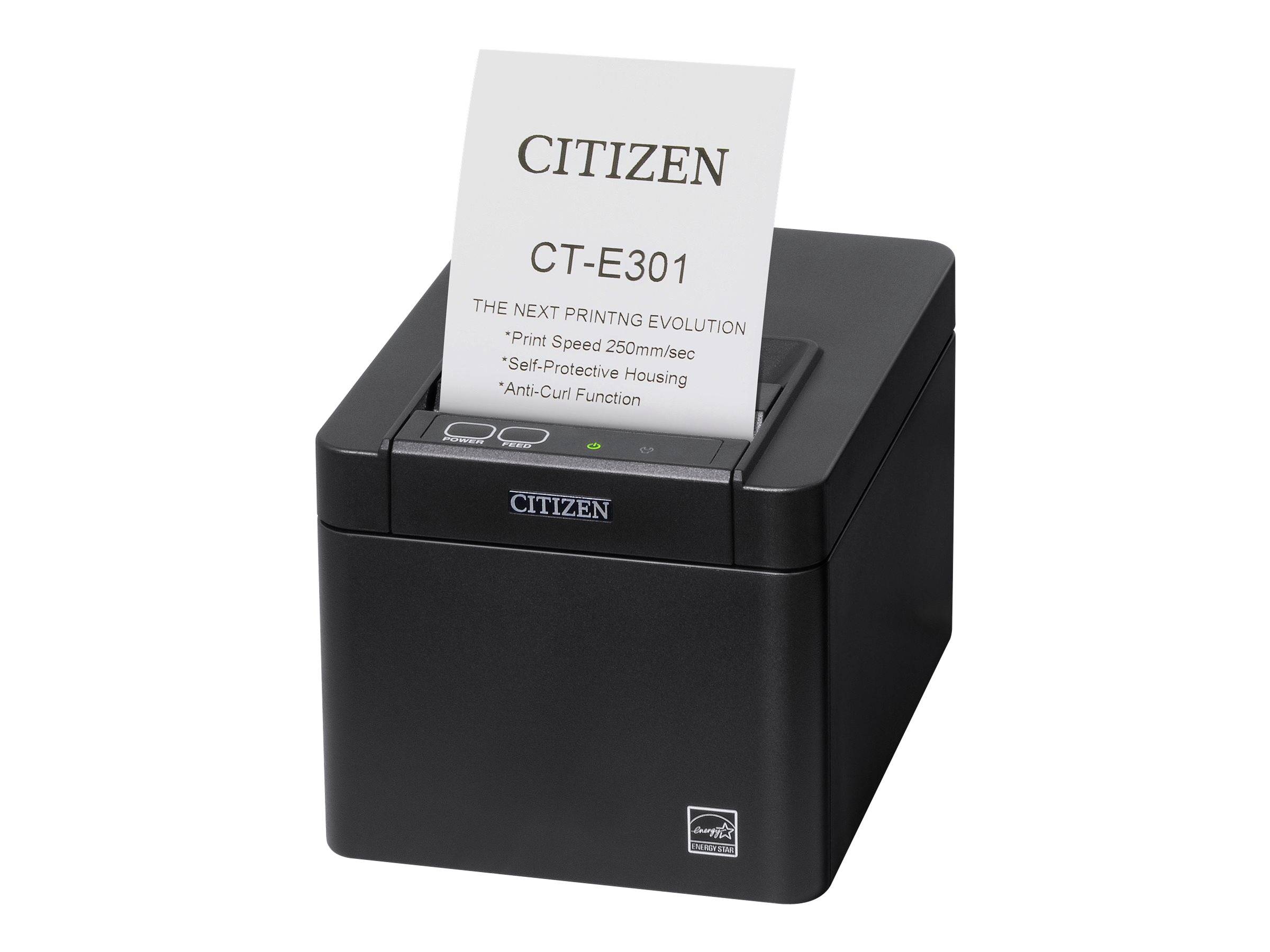CT-E301, USB, 8 dots/mm (203 dpi), cutter, zwart-0