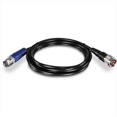 TRENDnet TEW-L402 2m N-Type N-Type Zwart, Blauw coax-kabel
