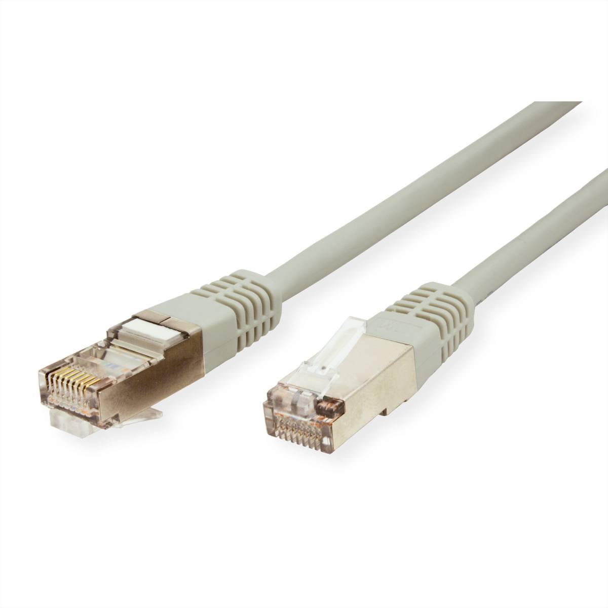 ROLINE patchkabel Cat.5e (Klasse D) FTP, grijs, 2 m-1