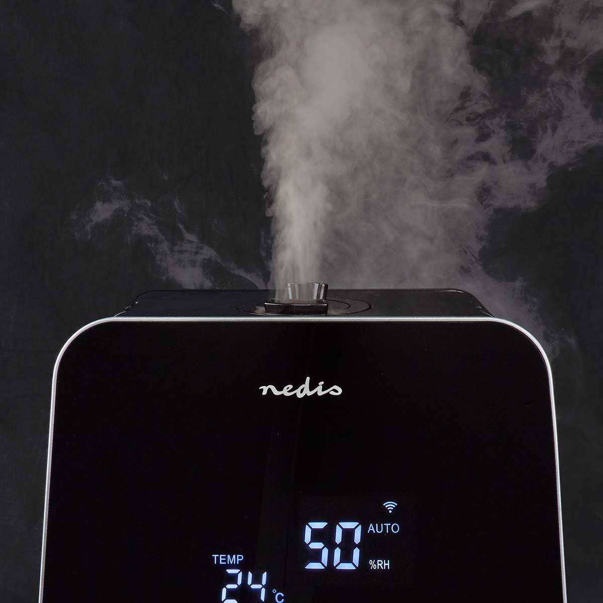 SmartLife Luchtbevochtiger | 110 W | Met Koele en Warme mist | 5.5 l | Hygrometer | Timer | Afstandsbediening |-2