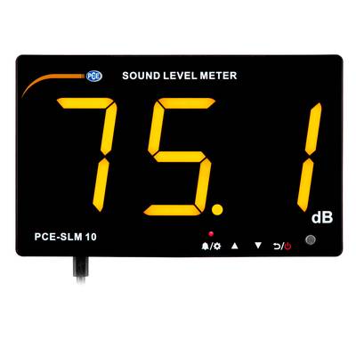 PCE Instruments  Decibelmeter   30 - 130 dB 31.5 Hz - 8.5 kHz
