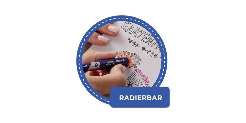 Pilot 3131910537182 Pilot - fineliner Frixion Fun , geassorteerde kleuren, set van 4 stuks-2