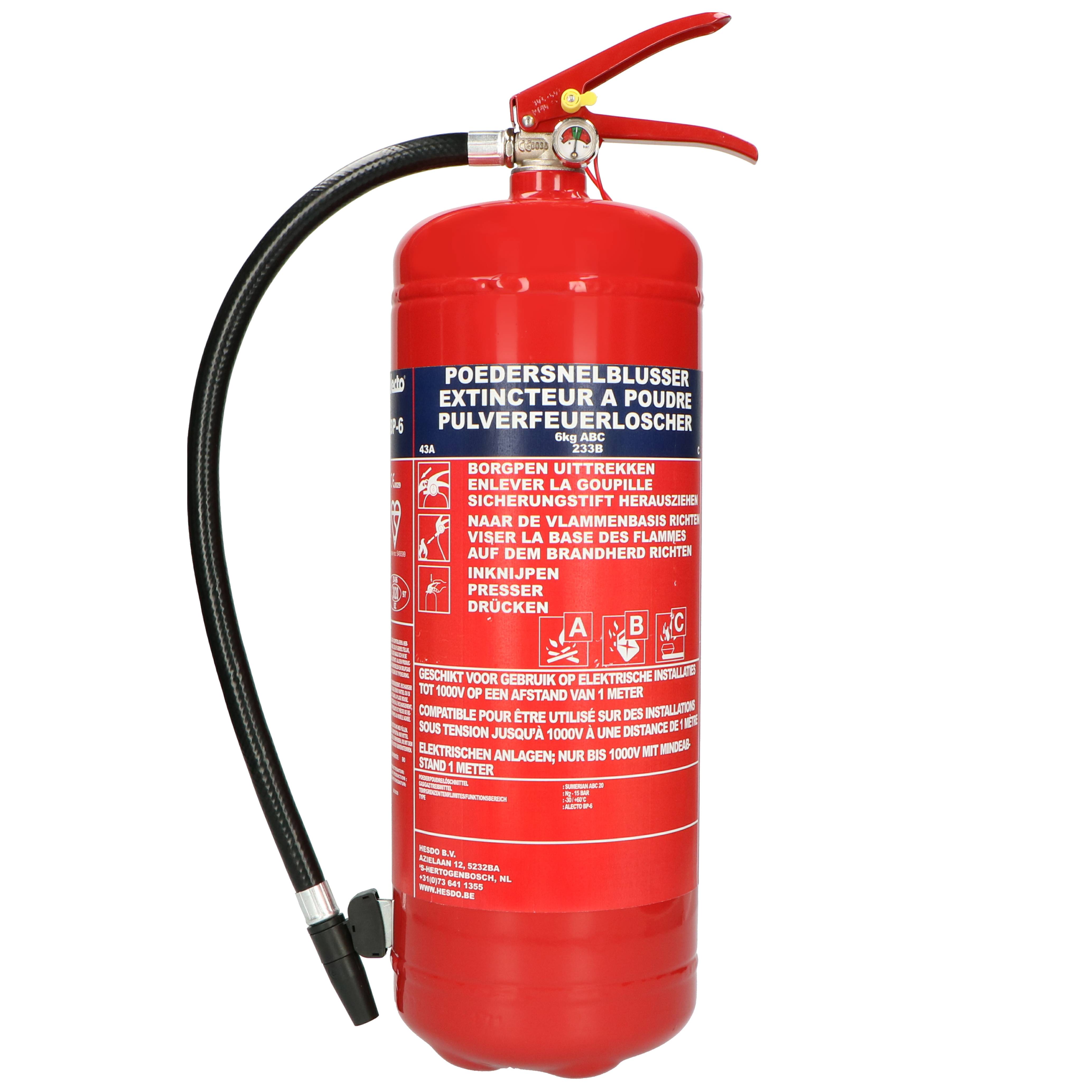 Alecto BP6 - Poederblusser 6 kilogram-0