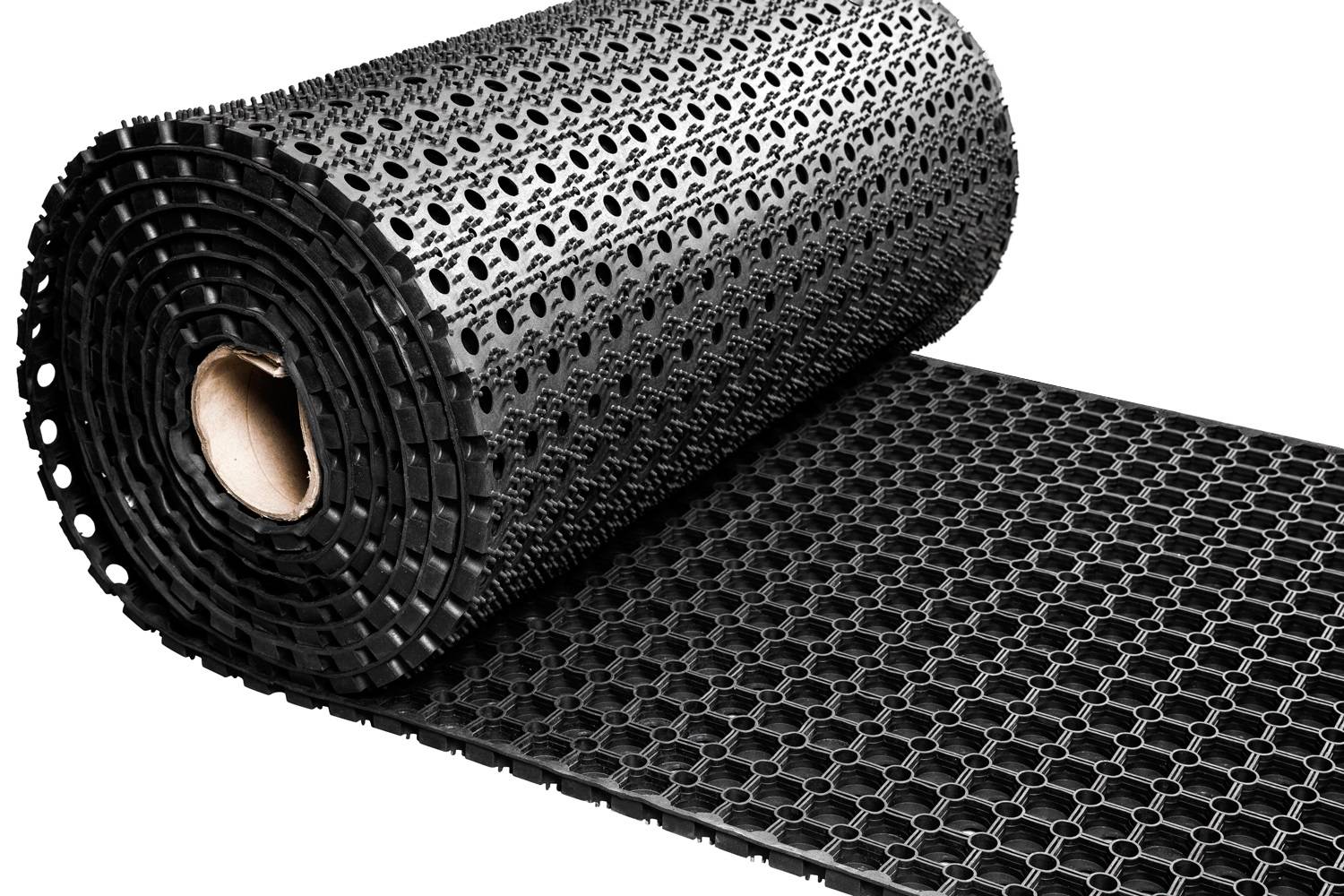 Rubber ringmat op rol - Dikte 23 mm - Breedte 80 cm - Verkocht per strekkende meter-0