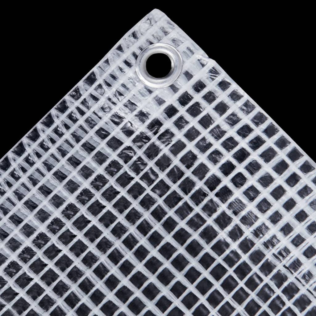 vidaXL - Dekzeil - leno - 140 - g/m² - 4x5 - m - wit-4