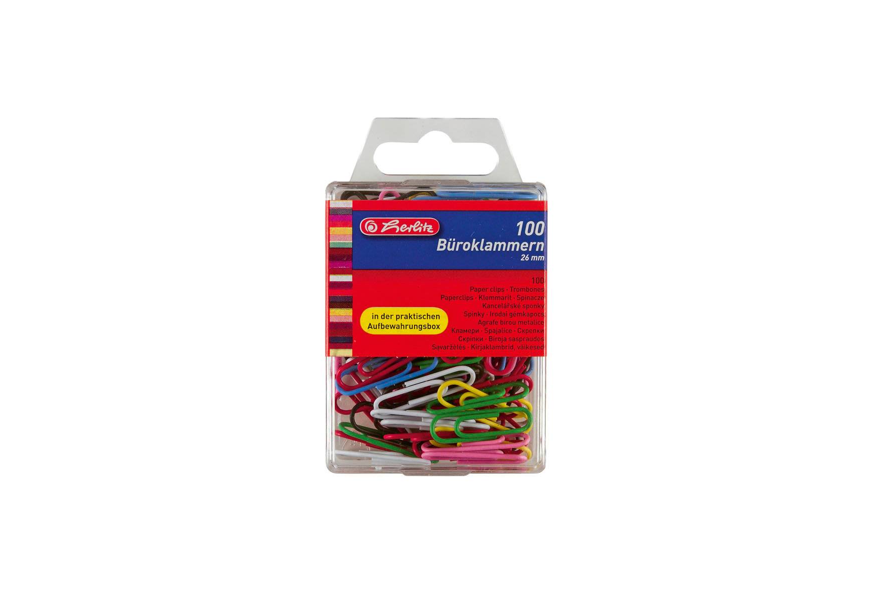 Herlitz 8760811 - 26 mm - Multi kleuren - 100 stuk(s)-1