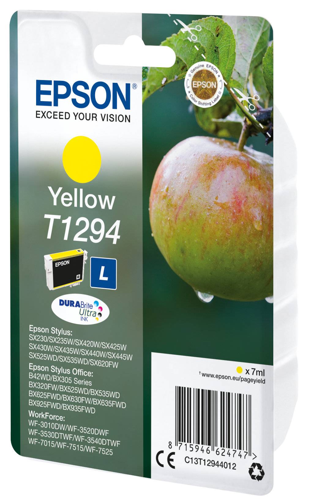 Epson Inktcartridge T1294 Origineel Geel C13T12944012-1