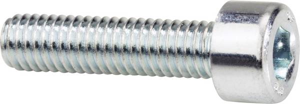 839592 Inbusschroeven M4 12 mm Binnenzeskant (inbus) Staal Verzinkt 100 stuk(s)