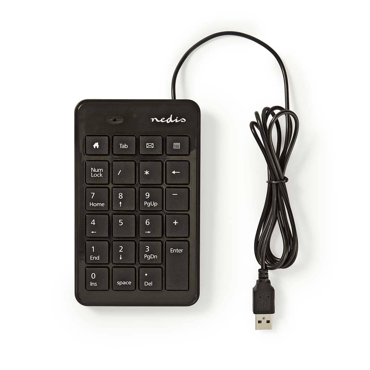 Nedis bedraad numeriek USB keypad / zwart - 1,5 meter-0