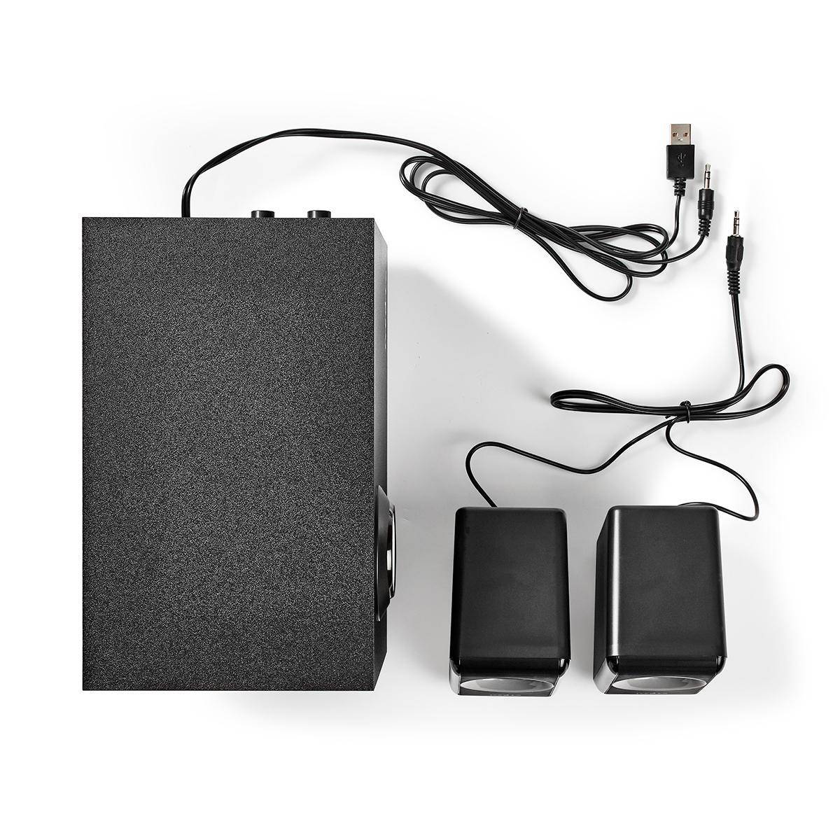 Nedis PC-Speaker | CSPR10021BK | Zwart-1
