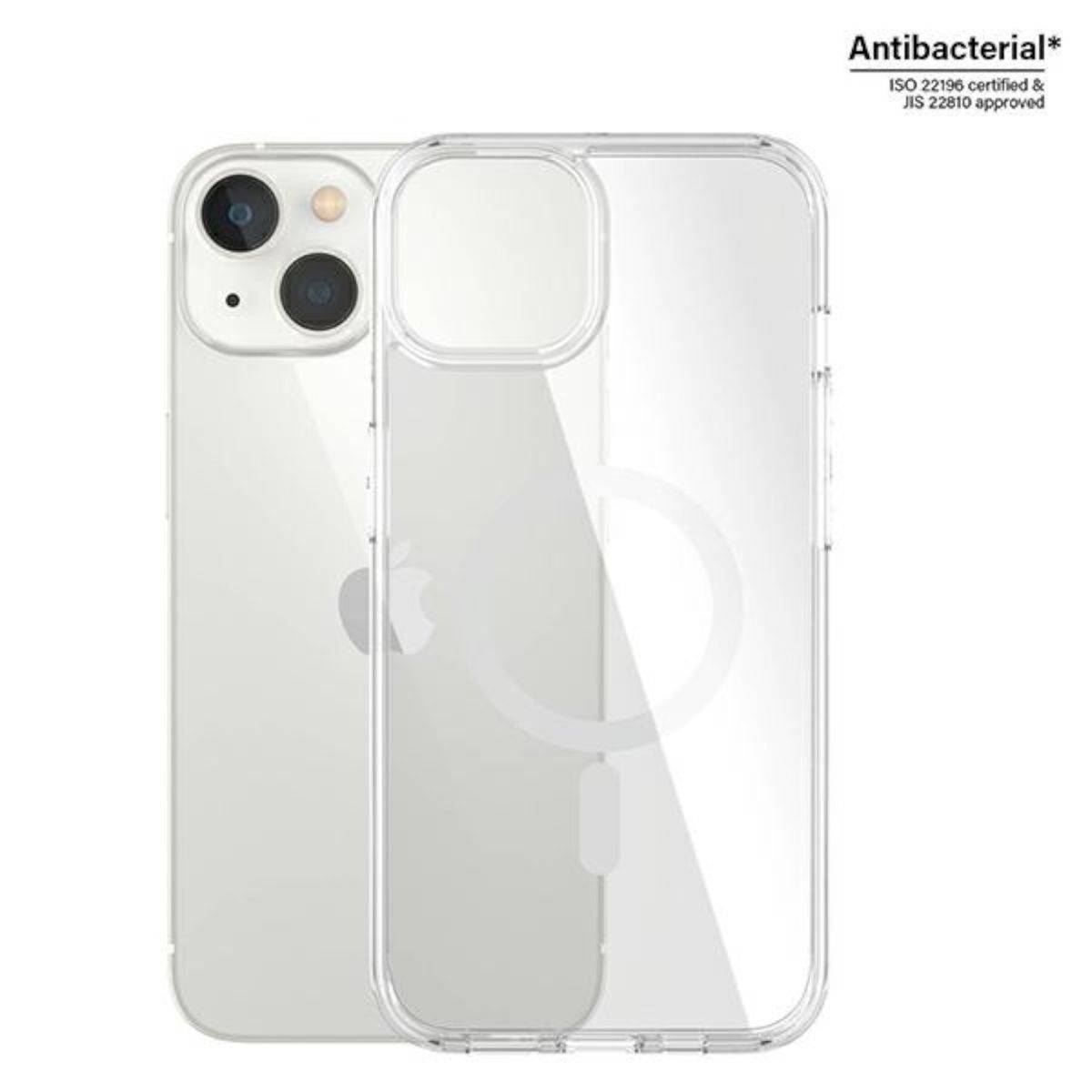 PanzerGlass HardCase Case voor Apple iPhone 14, iPhone 13 Smartphone - Glashelder - Stootbestendig, Valbestendig, Bestan-0