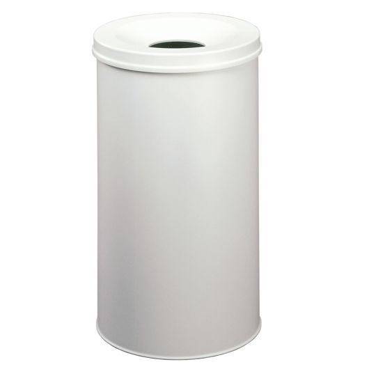 Durable 330710 Prullenbak 60 l (Ø x h) 375 mm x 662 mm Staal Grijs 1 stuk(s)