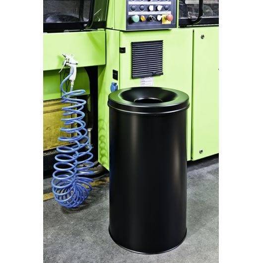 Durable 330710 Prullenbak 60 l (Ø x h) 375 mm x 662 mm Staal Grijs 1 stuk(s)-3