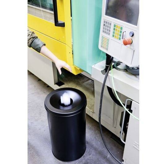Durable 330710 Prullenbak 60 l (Ø x h) 375 mm x 662 mm Staal Grijs 1 stuk(s)-4