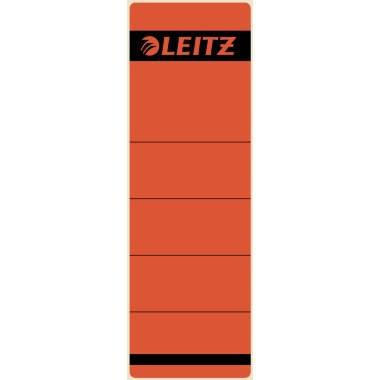 Rugetiket Leitz breed/kort 62x192mm zelfklevend rood-0