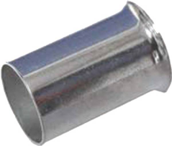Intercable ongeïsoleerde adereindhuls 4mm² Lengte 9mm vertind Zak100st
