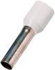 Intercable adereindhuls 0,75mm² lengte 8mm Deels geïsoleerd wit zak 1000 st