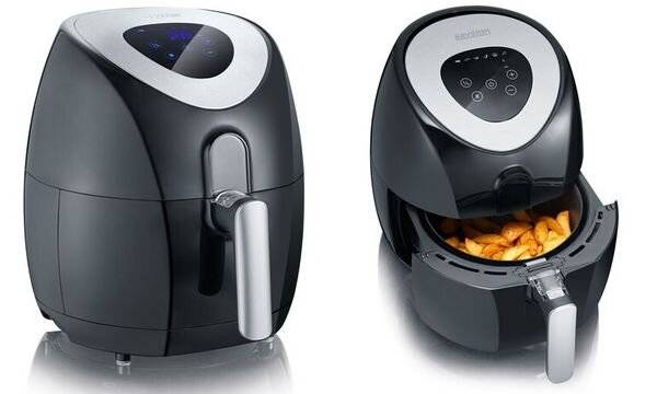 Severin Heißluft-Fritteuse 3,2L FR 2430 eds-geb/sw (FR2430)-5