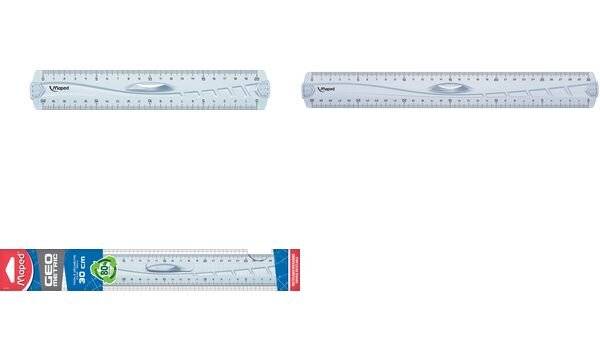 Maped 3154142421203 Maped - decimeterlat Geometric dubbele decimeter, 20 cm-2