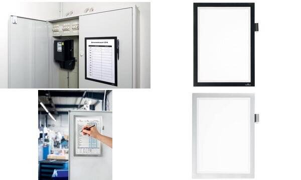 Duraframe Durable 498923 Note A4 magnetisch zilver-3