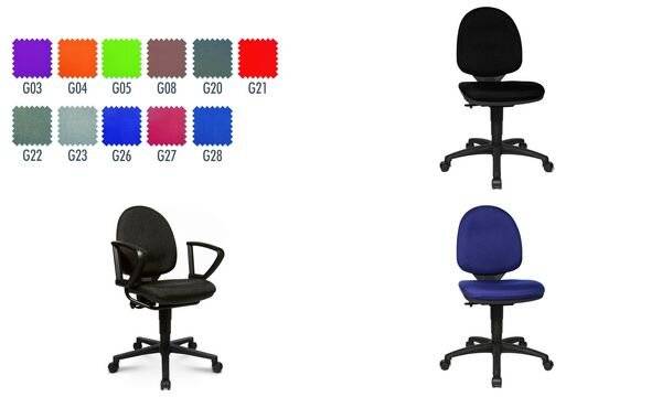 Topstar 4014296473765 Topstar - Top bureaustoel Top Pro 1, zwart-1