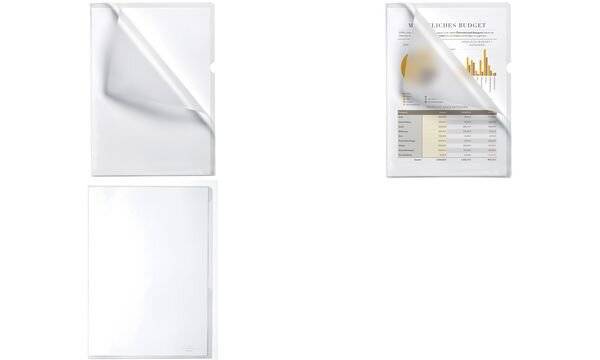 Durable Zichttassen BUSINESS A4 DIN A4 staand Kunststof 0.15 mm 231519 100 stuk(s)-2
