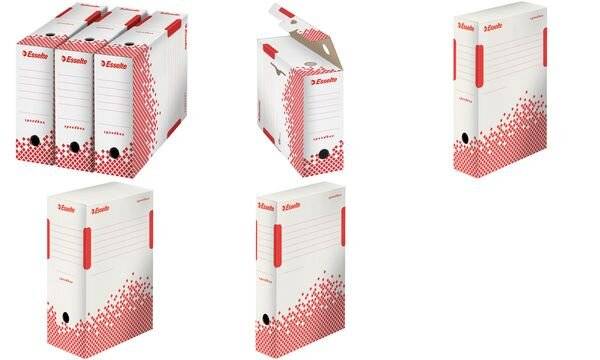 Archiefdoos Esselte Speedbox 100x250x350mm wit-1