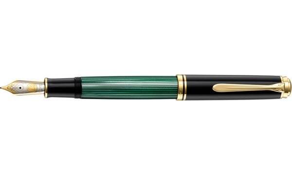 Pelikan vulpen M1000 zwart-groen B geschenkverpakking-3