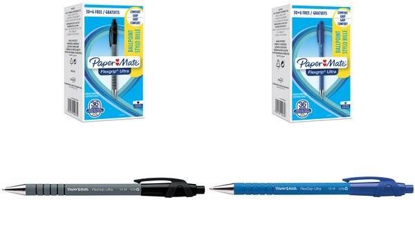 Paper Mate 3501179100746 Paper Mate - Balpen papermate flexgrip ultra m blauw valuepack-2