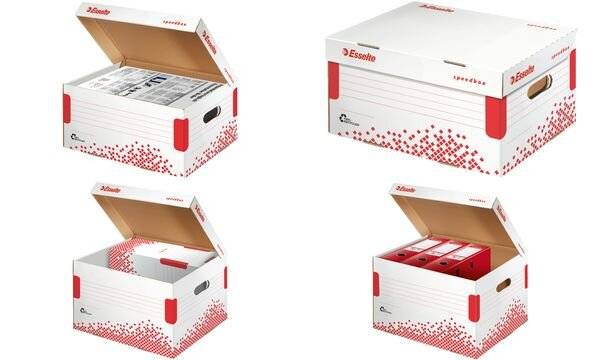 Opberg- en transportdoos Esselte Speedbox 392x301x334mm wit-1